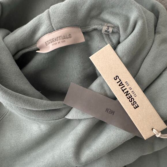 Fear of God Essentials Pull Over Hoodie in Sycamore - Picture 7 of 8